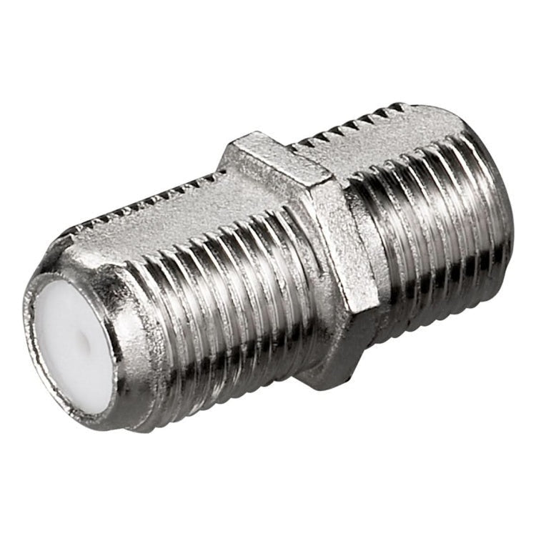 CW-F-KF F-connector Adapter - F-vrouwelijk naar F-vrouwelijk - Zink
