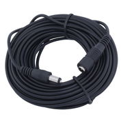 CW-KV10 10 meter DC verlengkabel - DC (m) naar DC (v) - 5.5 x 2.1 mm - Zwart - Huismerk