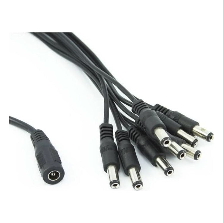 CW-SP18 DC splitter van 1 naar 8 - zwart
