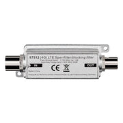 CX-FLTR LTE/4G-Blokkeerfilter - Coax Stekker naar Coax Aansluiting