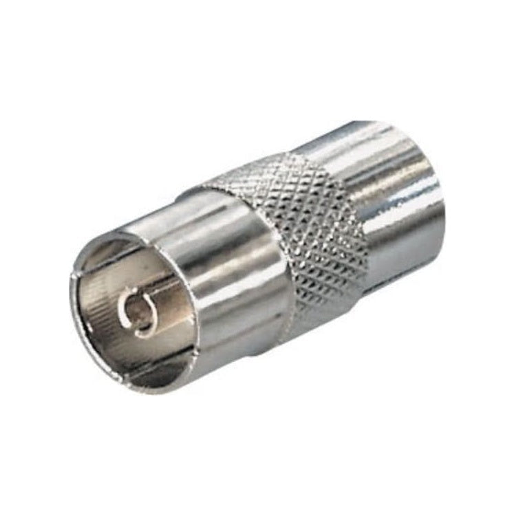 CX-KF Coax koppelstuk - IEC (v) naar IEC (v) - Metaal
