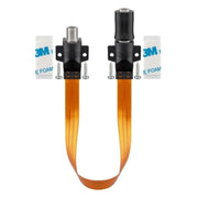 CX-RD-0.5 50 cm F (v) - F (v) Deur-/Raam Coax Adapter - Weerbestendig - Koper