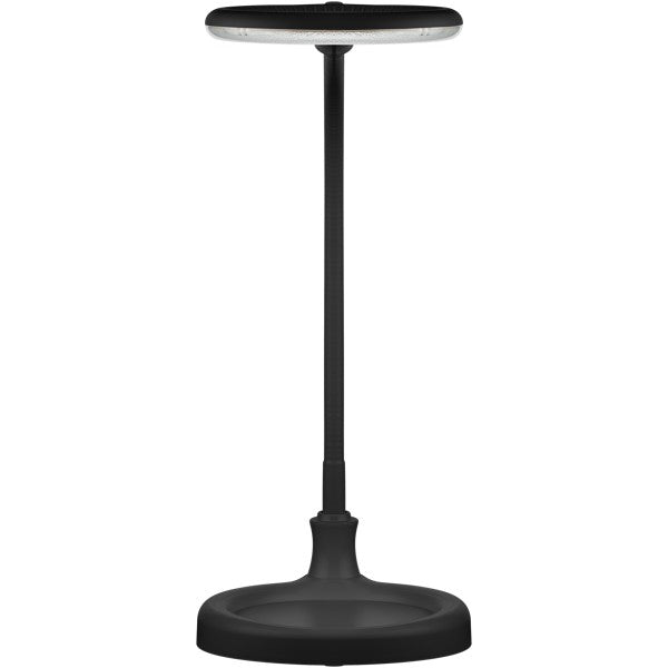 LED-Loeplamp 2-in-1 met Tafelvoet en Klem – 6 W – 1,75x Vergroting – Zwart