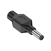 DCA-5.5x2.1-4.5x3.0 DC voedingsadapter - 5,5 × 2,1 mm female naar 4,5 × 3,0 mm male - Zwart