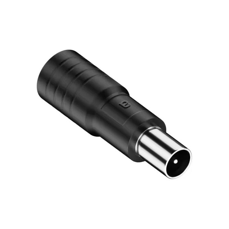 DCA-5.5x2.1-8.0x5.6 DC-voedingsadapter 5,5 × 2,1 mm female naar 8,0 × 5,6 mm male - Zwart