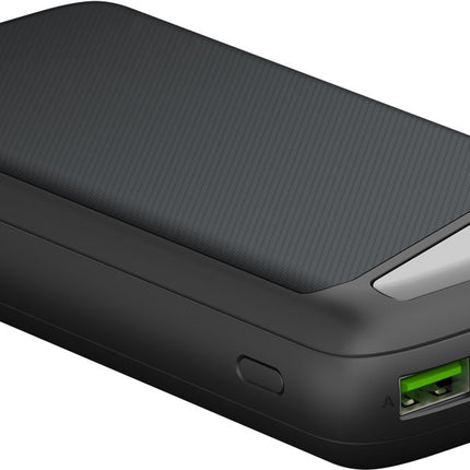 20.000 mAh powerbank  - 1x USB-C + 2x USB-A - Met PD, SuperCharge & QuickCharge 3.0
