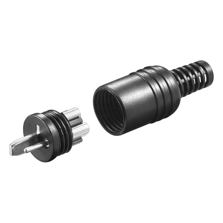 DIN-2p-ST-m Speaker plug met schroefterminal - male