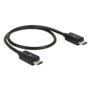 DL-USB2.0-MC-0.3 30 cm Micro-USB 2.0 naar Micro-USB 2.0 kabel - USB OTG (On-The-Go)