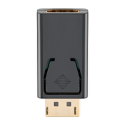 DP-1.1-HDMI-A DisplayPort naar HDMI adapter - DP 1.1/ HDMI 1.3 (full HD 1080p)  Zwart - Verguld