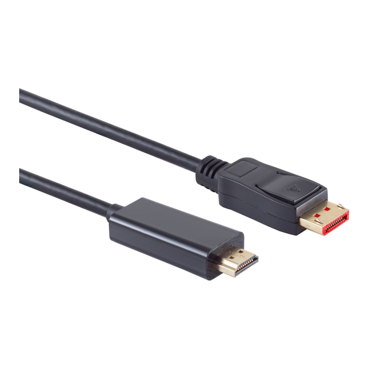 DP-1.4-HDMI-1 Displayport naar HDMI kabel - DisplayPort 1.4 naar HDMI 2.0 - 4K 60 Hz - 1 meter