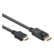 DP-2.0-HDMI-5 5 meter Displayport naar HDMI kabel - 8K/60Hz - Displayport 2.0 naar HDMI 2.1 - Zwart