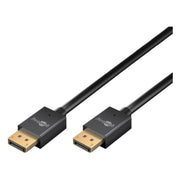DP-2.1-SL-2 2 meter Slanke DisplayPort 2.0/2.1 Kabel - 8K @ 120Hz - 40 Gbit/s - Zwart