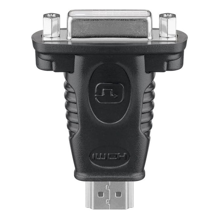 DVI-DF-HDMI-NKL HDMI naar female DVI-D met Dual Link adapter - Vernikkeld