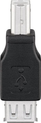 USB-A female naar USB-B male adapter - USB 2.0