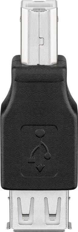USB-A female naar USB-B male adapter - USB 2.0