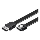 ESATA-0.5 50 cm eSATA naar SATA datakabel - L-type naar I-type - SATA II Standard, 3 Gbit/s
