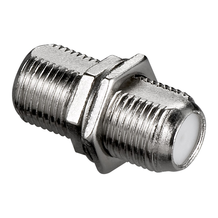 F-KF F-Connector - F-aansluiting (vrouwelijk) naar F-aansluiting (vrouwelijk)