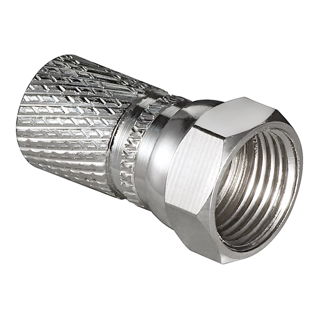 F-TW-KPR Transmedia Twist-on F-connector 4,0 mm