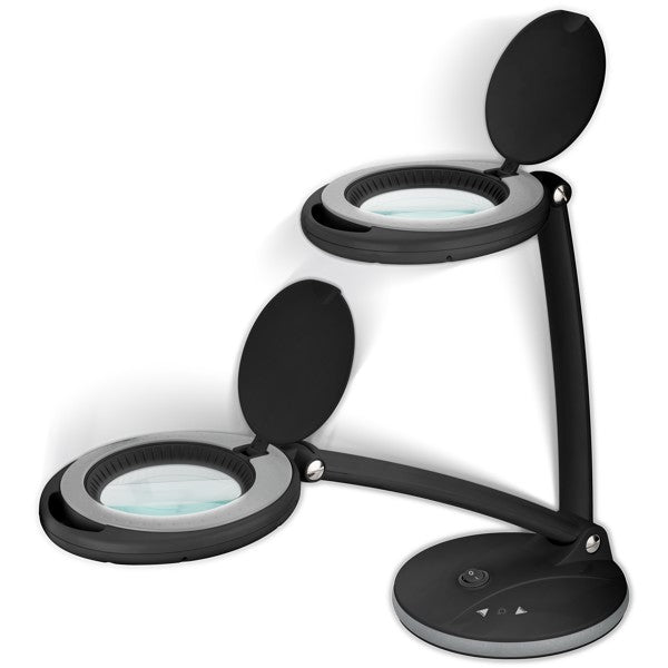 LED-Loeplamp met Tafelvoet – Dimbaar – 6 W – 1,75x Vergroting – Zwart