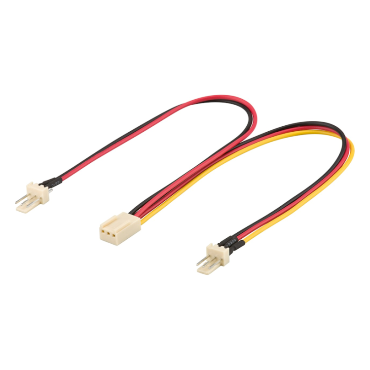 FAN-PWR-SP2 20 cm 3-pins Case Fan (v) - 2x 3-pins Case Fan (m) splitter