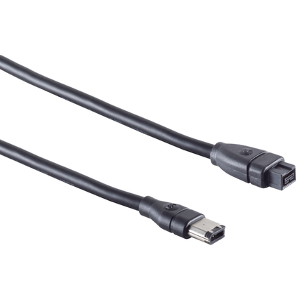 FireWire kabel 6 pins naar 9 pins - IEEE 1394 naar IEEE 1394b - FireWire 400/800 - 1 meter