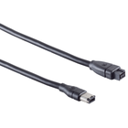 FireWire kabel 6 pins naar 9 pins - IEEE 1394 naar IEEE 1394b - FireWire 400/800 - 1 meter
