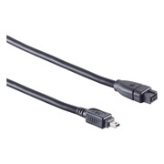 FW-9/4-1.8 FireWire kabel 4 pins naar 9 pins - IEEE 1394a naar IEEE 1394b - FireWire 400/800 - 1.8 meter