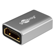 GBP-HDMI-KF HDMI-Adapter (Koppeling) - HDMI-A (v) naar HDMI-A (v) - 8K @ 60Hz - Verguld - Grijs