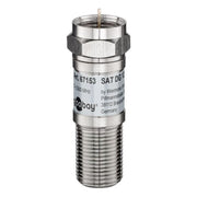 GK-01014 F-Connector Signaalverzwakker -F (m) naar F (v) - 12 db -  Voor CAI & Satelliet installaties - Metaal
