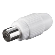 GK-01020 Coaxiale Koppeling (V) - Met Schroefbevestiging - Kunststof Behuizing