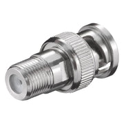GK-01026 F-adapter: F-aansluiting (vrouwelijk) naar BNC-stekker (mannelijk)