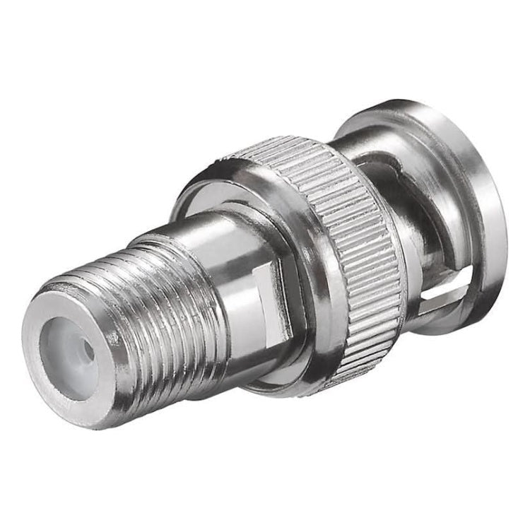 GK-01026 F-adapter: F-aansluiting (vrouwelijk) naar BNC-stekker (mannelijk)