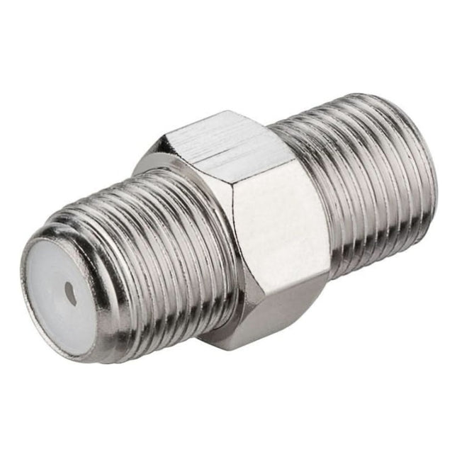 GK-01052 F-connector adapter F (v) naar F(F) - Zink