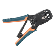 GK-01075 Professionele krimptang met ratelmechanisme voor RJ45, RJ12, RJ11 en RJ10 - Metaal