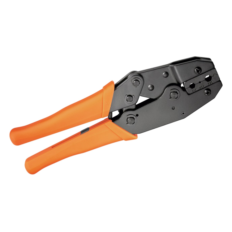 GK-01082 Krimptang voor BNC-, TNC-, SMA- en N-connectoren - Zwart/oranje