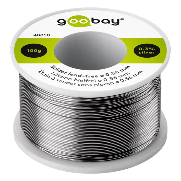 GK-01091 Soldeertin loodvrij - Ø 0,56 mm, 100 g