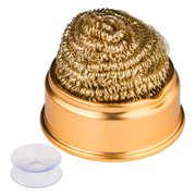 GK-01100 Soldeertip Reinigingsset -  Inclusief reinigingswol, metalen houder en zuignap