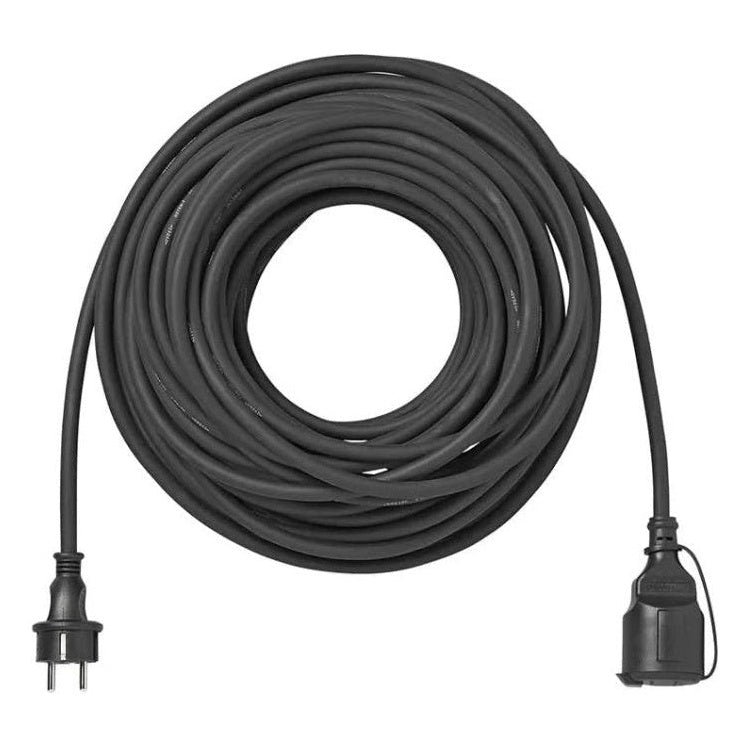 GK-01172 25 meter Schuko verlengkabel 3x2,5mm² - Zwart
