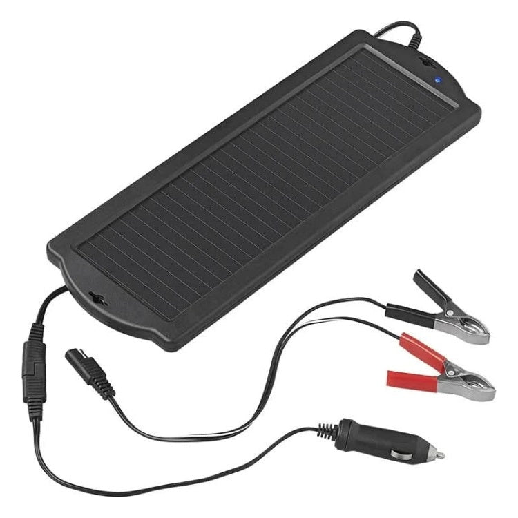 GK-01195 ProPlus Solar Druppellader - 12V - 1.5 Watt - Milieuvriendelijk & Onderhoudsvrij  -Zwart