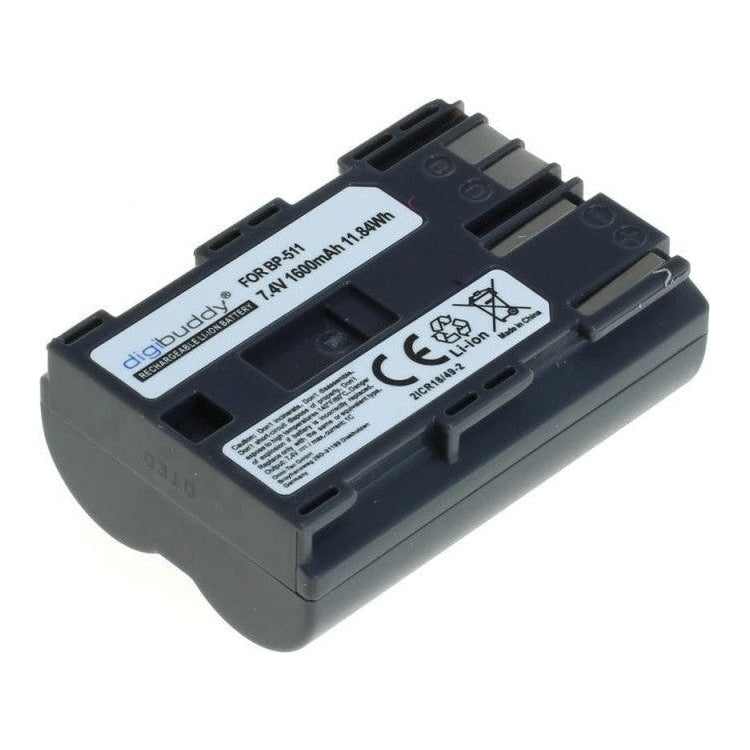 GK-01198 Digibuddy Accu Batterij Canon BP-511A - 1600mAh