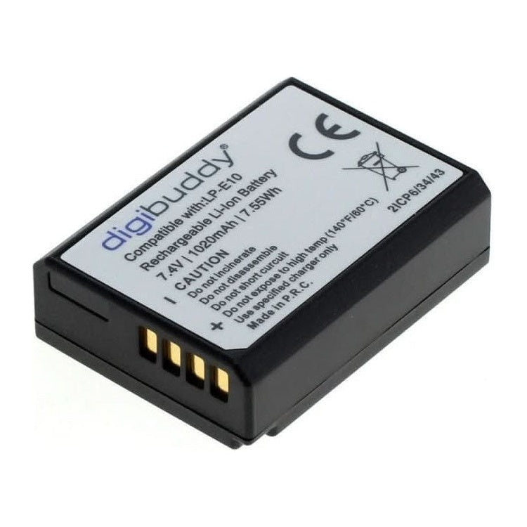 GK-01199 Digibuddy Accu Batterij Canon LP-E10 - 1020mAh