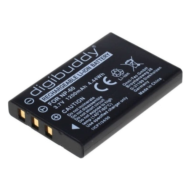 GK-01212 Digibuddy Accu Batterij Fuji NP-60 - 1200mAh
