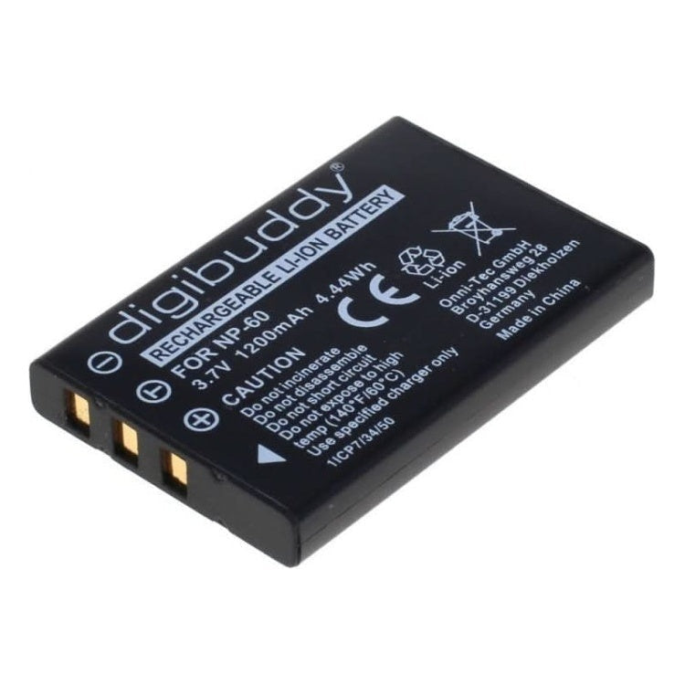 GK-01212 Digibuddy Accu Batterij Fuji NP-60 - 1200mAh