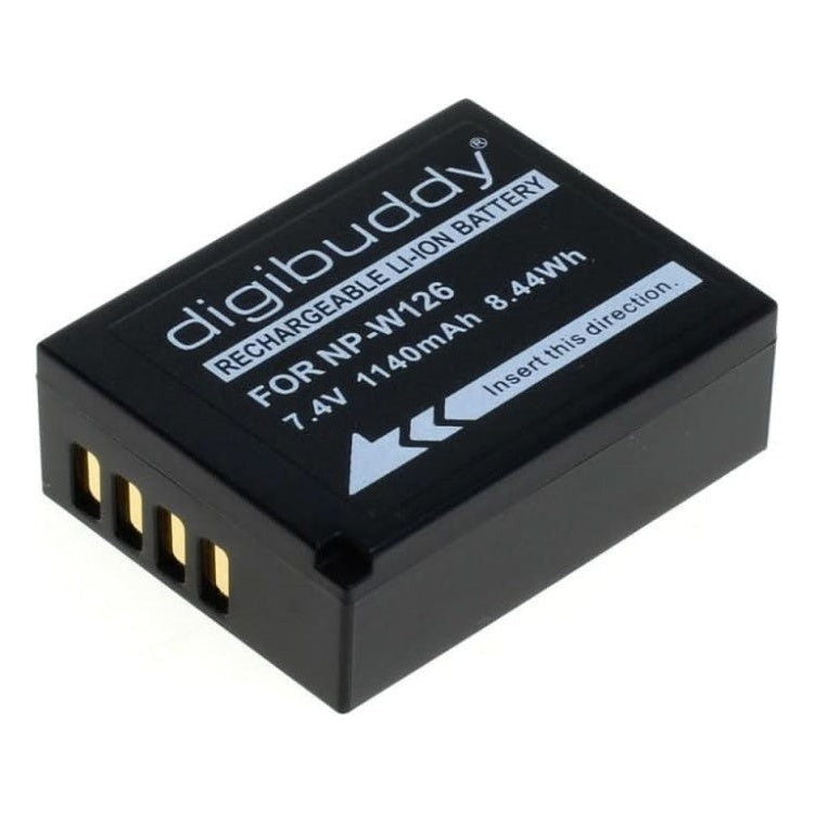 GK-01213 Digibuddy Accu Batterij Fuji NP-W126 / NP-W126S - 1140mAh