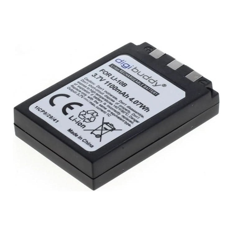 GK-01222 Digibuddy Accu compatibel met Olympus LI-10B / LI-12B - 1100mAh -  Li-Ion