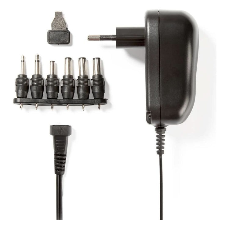 GK-01225 Universele voeding 3-12V / 2000 mA met verwisselbare stekkers 1,8 meter