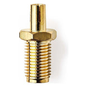 GK-01227 SMA adapter - SMA Female naar TS9 - Verguld - 50 Ohm - Recht - Koper - Goud - 2 Stuks