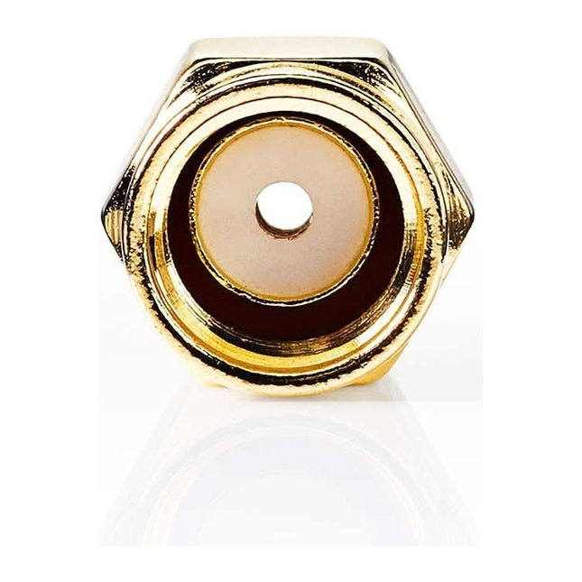 GK-01232 Nedis SMA (m) Krimp Connector - RG174 - 50 Ohm - 2 stuks - Verguld