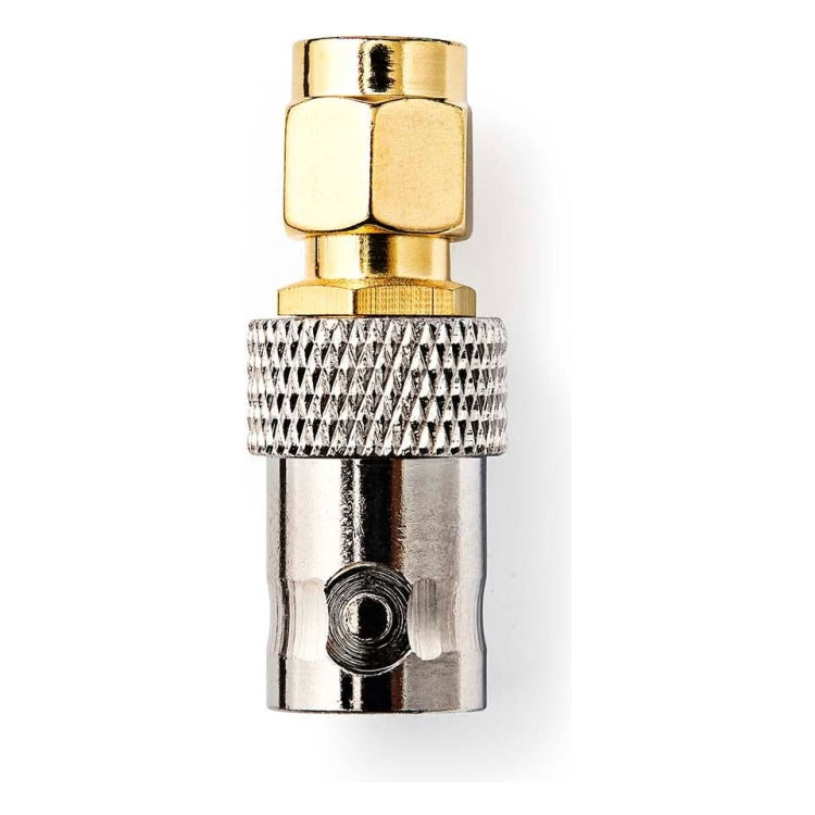 GK-01236 Nedis SMA (m) - BNC (v) Adapter - 50 Ohm - 2 stuks - Verguld