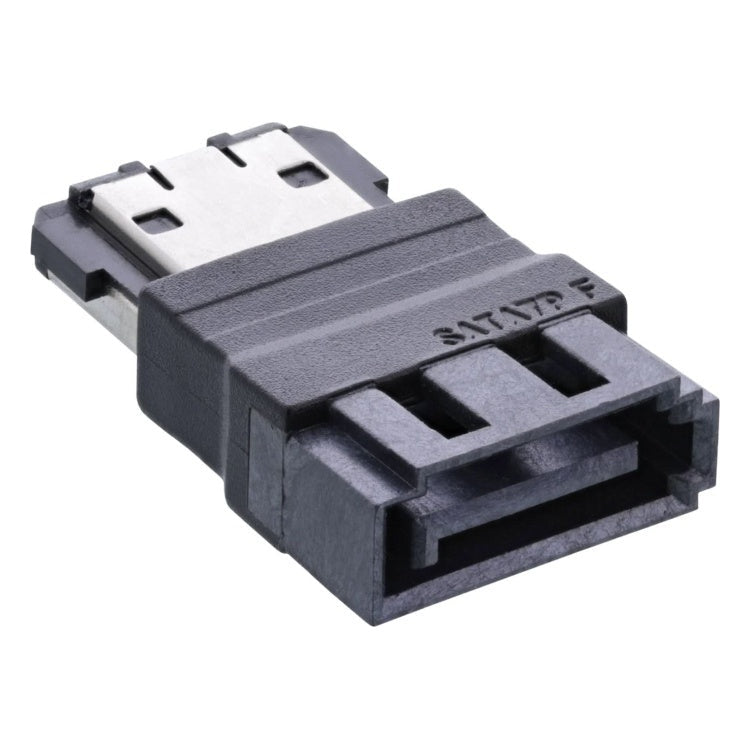 GK-01262 InLine eSATA (v) - SATA (m) Adapter - SATA300 - 3 Gbit/s - Zwart